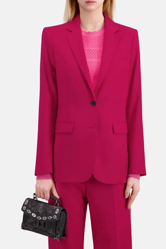 The Kooples Costume Vests Cherry Maat: 40 | Blazers Outlet | Dames | Roze