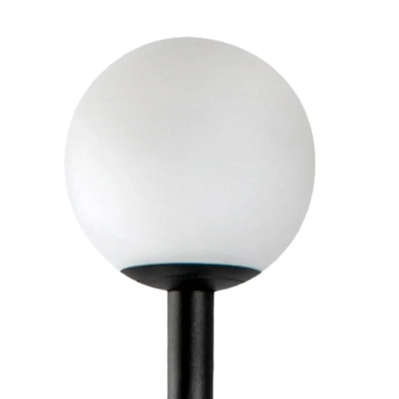Słupek oświetleniowy LED Cuca, czarny, stal nierdzewna, IP65, wysokość 50 cm