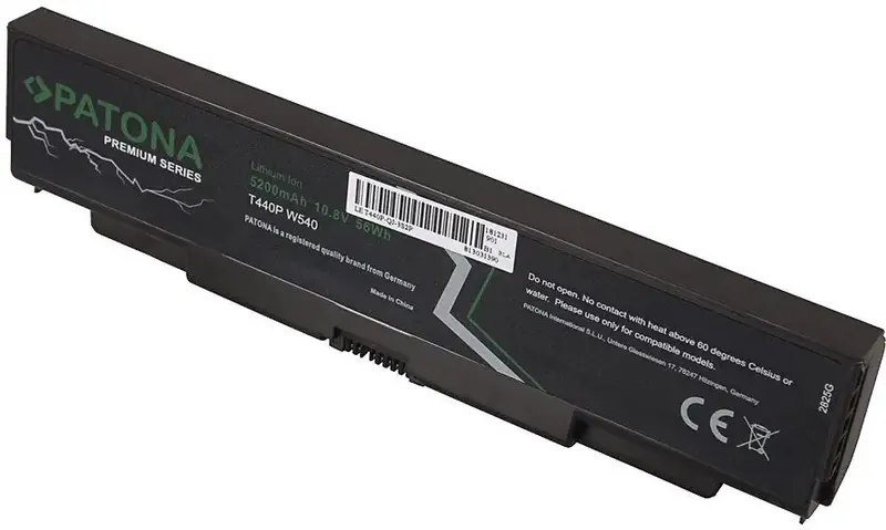 Bateria do laptopów Ibm, Lenovo, litowo-jonowa, 5200 mAh Patona