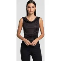 Karl Lagerfeld Drapey Jersey Body Black Maat: S | Body’s Outlet | Dames | Zwart