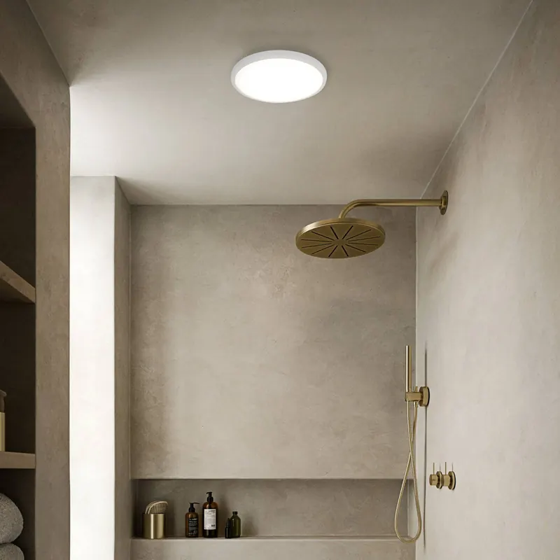 Lampa sufitowa LED Oja Smart, biała, Ø 29 cm