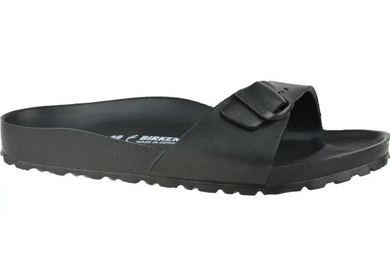Birkenstock Madrid Essentials Eva 128163, Damskie, Czarne, klapki, syntetyk, rozmiar: 41