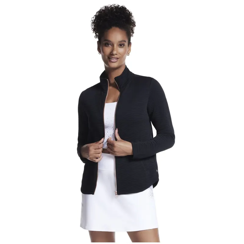 Skechers The Hoodless Hoodie GoWalk Shine Jacket JA78-BLK, Damskie, Czarne, bluzy, poliester, rozmiar: XL