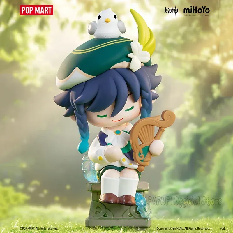 POP MART Genshin Impact Seria Chibi Dress-Up Dreams Figurki Niespodzianki Mystery Box Figurka Akcji Prezent Niespodzianka