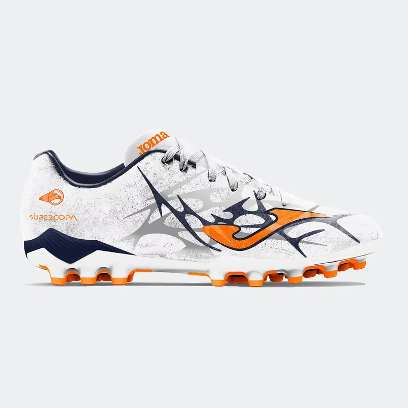 JOMA buty piłkarskie lanki męskie SUPS2502AG SUPER COPA białe (44)