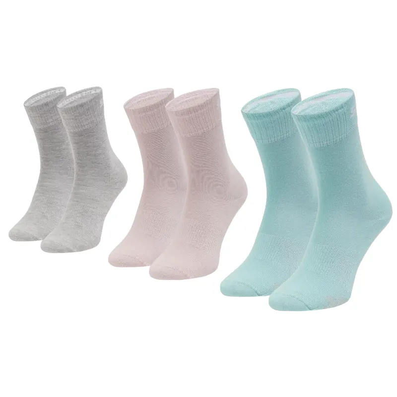 Skechers 3PPK Mesh Ventilation Socks SK41040-6060, Unisex, Wielokolorowe, skarpetki, bawełna, rozmiar: 35-38