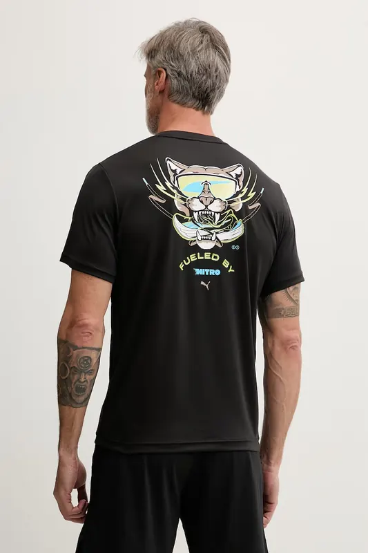 Puma T-shirt treningowy męski Run Nitro Graphic