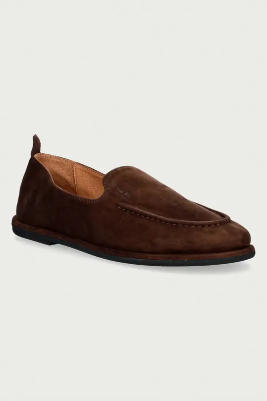 Nokwol mokasyny damskie zamszowe Rumi Chocolate Suede