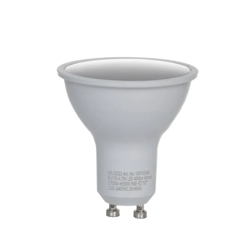 LUUMR Smart LED, GU10, 4,7 W, RGBW, CCT, Tuya, WLAN, matowa