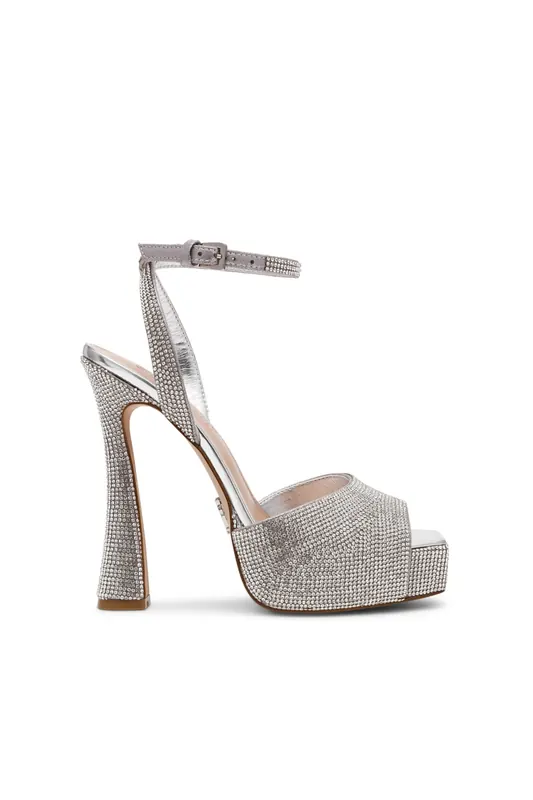 Steve Madden Sass-r Sandals Rhinestones Maat: 37 | Pumps Outlet | Dames | Zilver