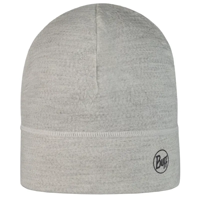 Buff Merino Lightweight Beanie Solid 1130130031000, Unisex, Białe, czapki, Merino, rozmiar: One size