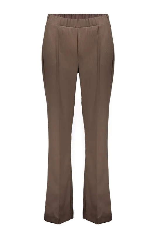 Geisha Trousers Taupe/lurex Maat: M | Pantalons Outlet | Dames | Taupe