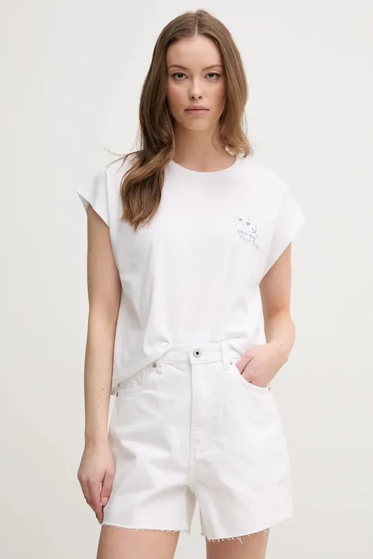 Pepe Jeans t-shirt bawełniany VIRGINIA