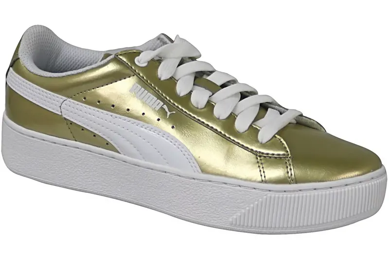 Puma Vikky Platform 363609-01, Damskie, Złote, buty sportowe, syntetyk, rozmiar: 38,5