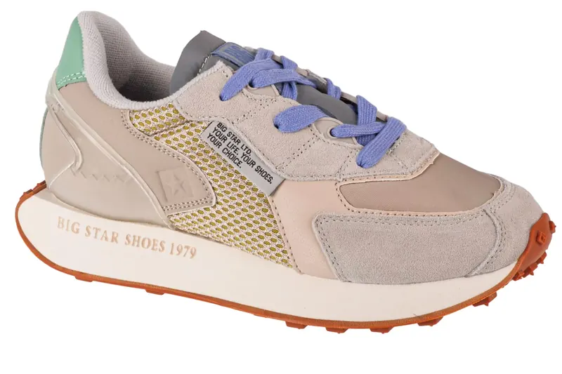 Big Star Sneakers Shoes NN274681, Damskie, Szare, buty sneakers, tkanina, rozmiar: 40