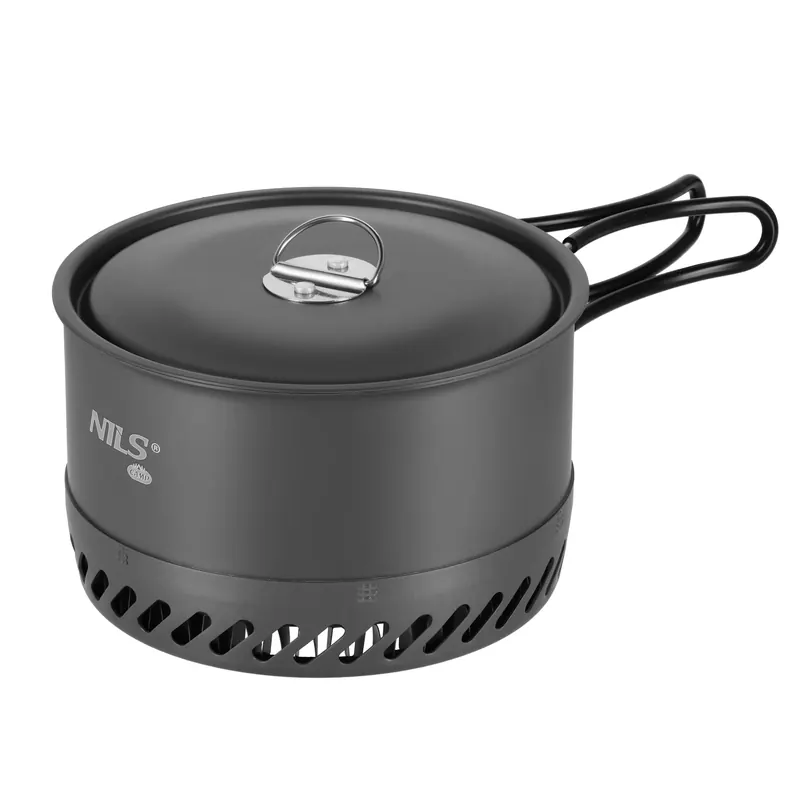 NILS CAMP NC4203 GARNEK TURYSTYCZNY Z RADIATOREM ALUMINIOWY Z POKRYWĄ 1000ML (one size)