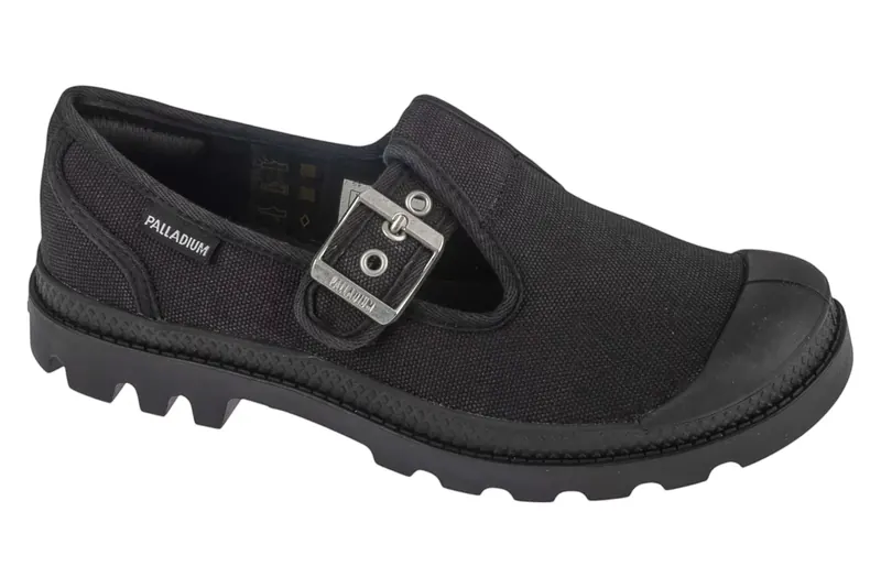 Palladium Pampa M-Jane Washed 94475-008-M, Damskie, Czarne, półbuty, tkanina, rozmiar: 37,5