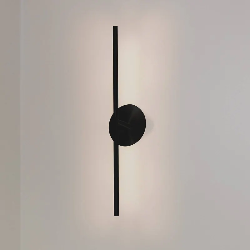 UMAGE Kinkiet LED Omni, czarny, długość 74 cm