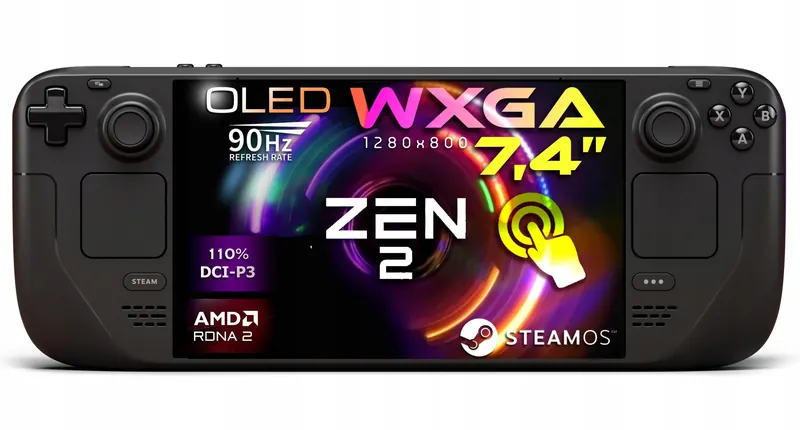 Valve Konzola Steam Deck Amd Zen 2 16GB 512GB Ssd 7,4" Wxga Oled 90Hz Touch