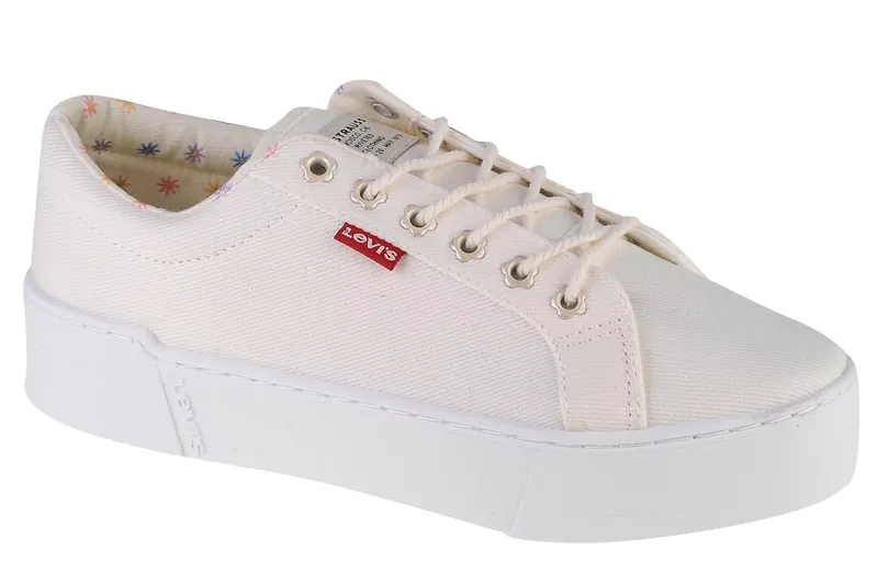 Levi's Tijuana 2.0 234188-677-100, Damskie, Białe, buty sneakers, tkanina, rozmiar: 40