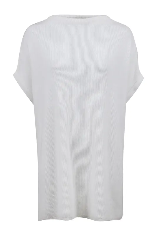 Stenströms Emery, Poncho White Maat: OS | Sweaters Outlet | Dames | Wit