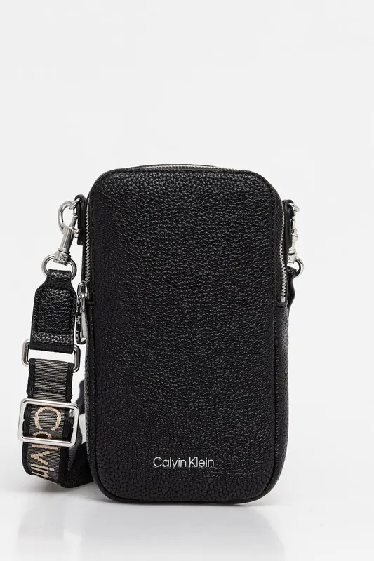 Calvin Klein pokrowiec na telefon damski z imitacji skóry