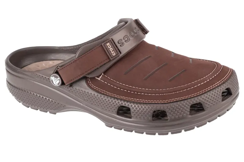 Crocs Yukon Vista II Clog 207689-23D, Męskie, Brązowe, klapki, syntetyk, rozmiar: 46/47