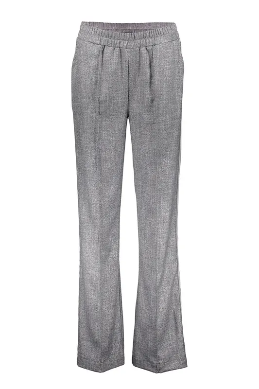 Geisha Trousers Grey/lurex Maat: XL | Pantalons Outlet | Dames | Grijs