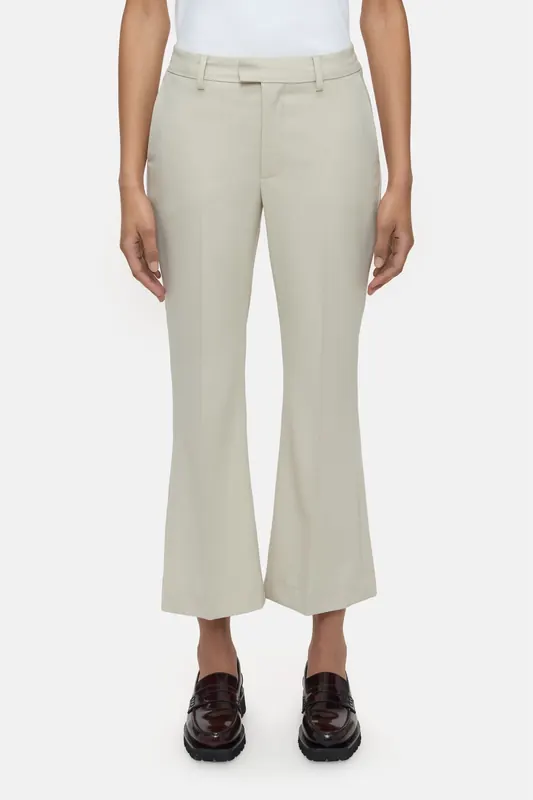 Closed Wharton Pants Pearl Beige Maat: W31L32 | Pantalons Outlet | Dames | Beige
