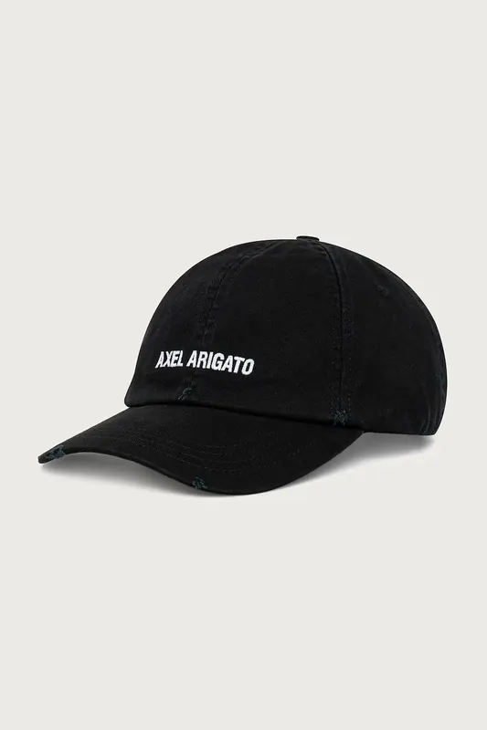 Axel Arigato  AA Logo czapka bejsbolówka bawełniana