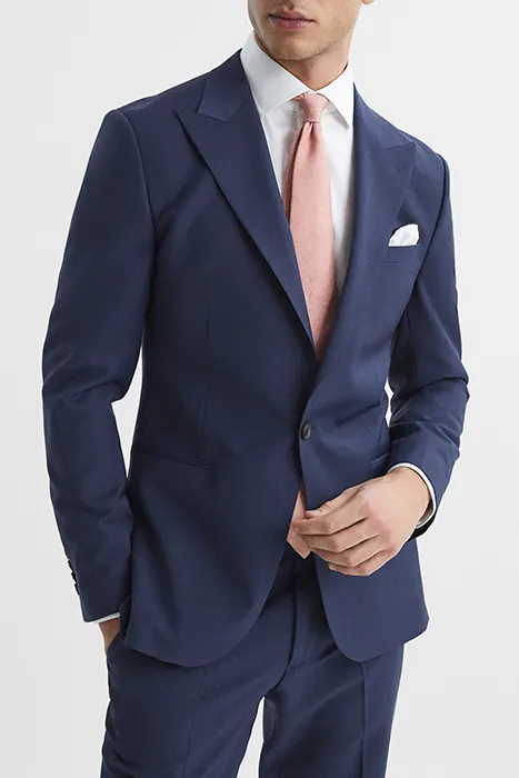 Reiss Wish-sb Blazer Blue Blazer Maat: 38 | Blazers Outlet | Heren | Blauw