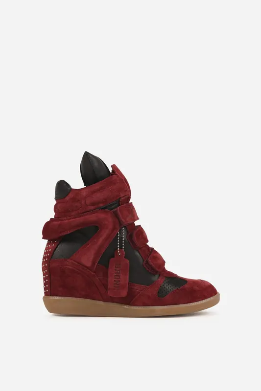 Bronx Jae-yy Sneaker Red/black Maat: 38 | Sneakers Outlet | Dames | Zwart