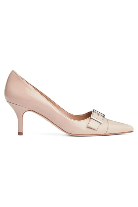LK Bennett Billie Curved Pump Trench Maat: 41 | Pumps Outlet | Dames | Ecru