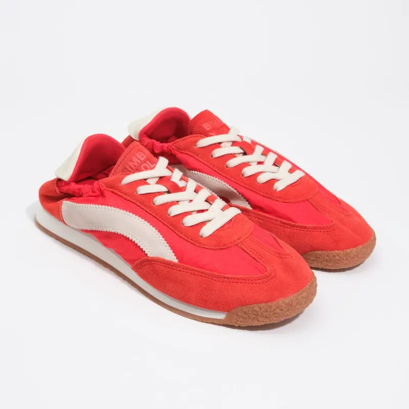 Buty sportowe 13 06 dwoina nylon czerwone