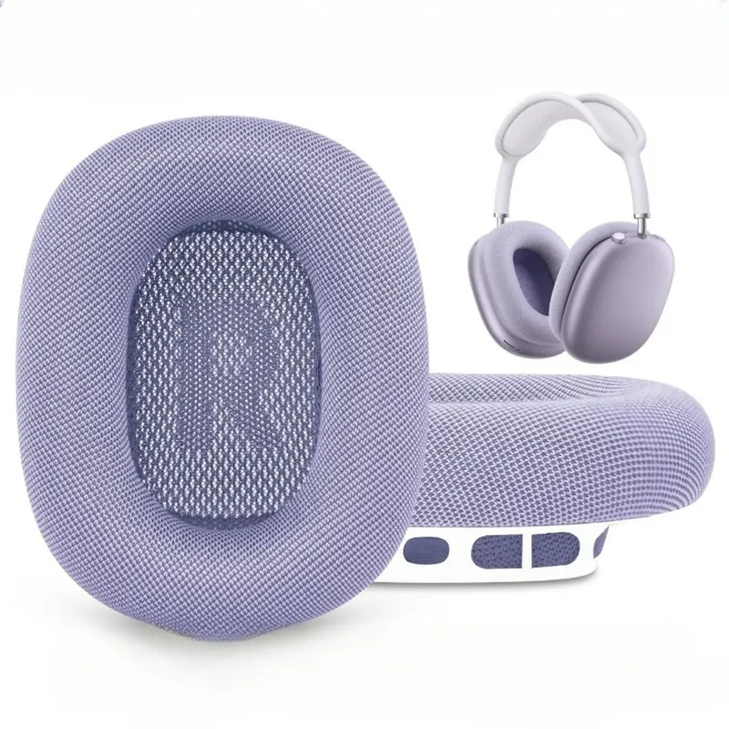 Poduszki nauszne do słuchawek AirPods Max 2024, wymienne nauszniki z siatki z mocnym magnesem do zestawu słuchawkowego Apple 2.0 Over-Ear