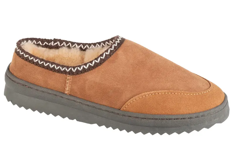 EMU Australia Platinum Outback Scuff WP11874-CHES, Damskie, Brązowe, kapcie, skóra zamszowa, rozmiar: 36