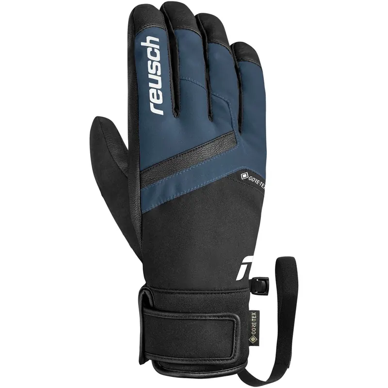 Rękawice narciarskie Reusch Booster GORE-TEX czarno-białe (8.5)