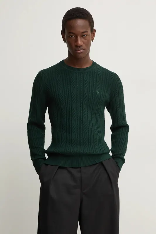 Abercrombie & Fitch sweter z domieszką wełny