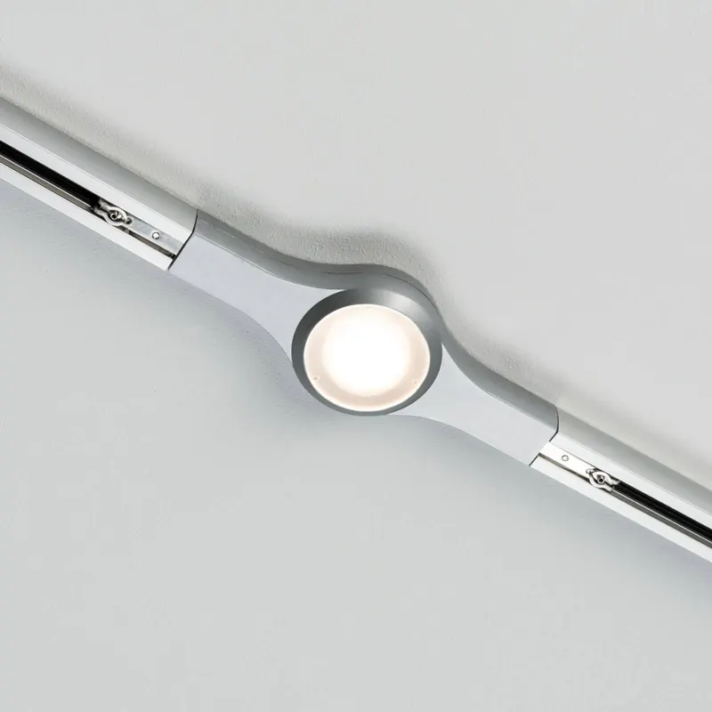 Paulmann URail LED Line Connector, chrom matowy