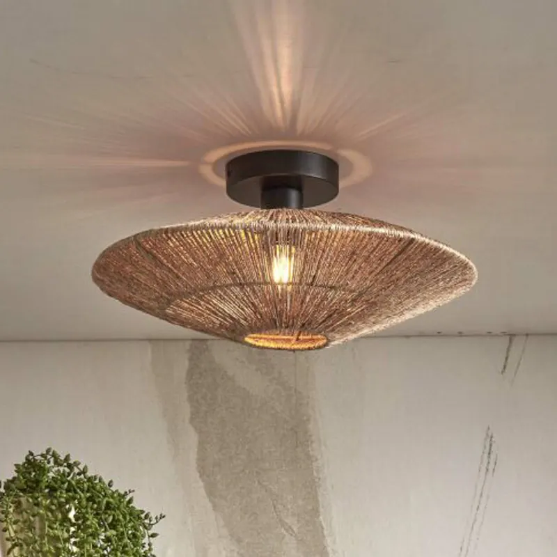 Good &amp; Mojo lampa sufitowa Iguazu Ø40cm Natur