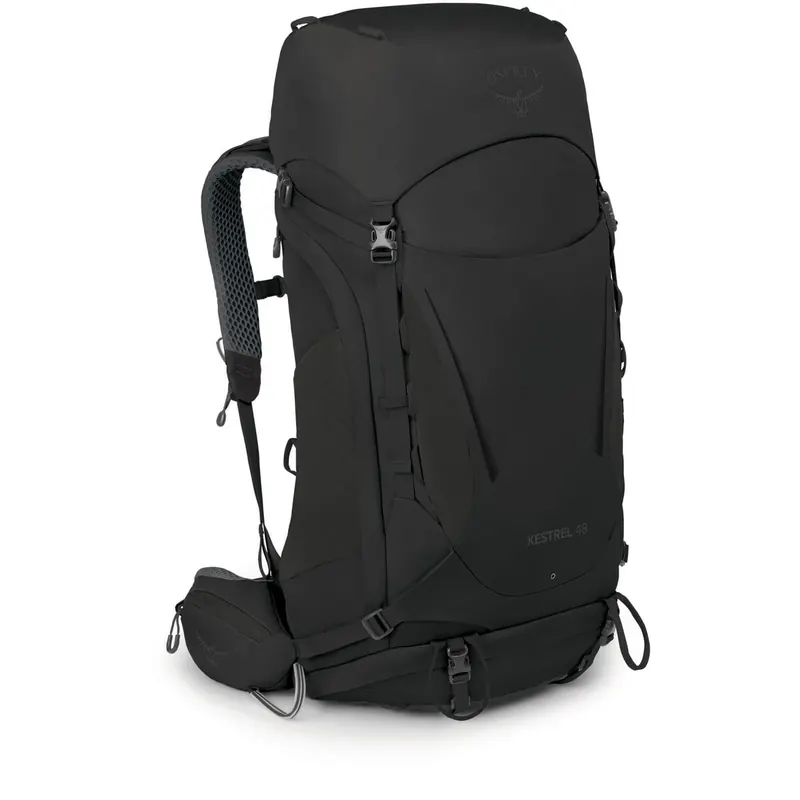 OSPREY KSTREL 48 plecak trekkingowy turystyczny 48L z panelem AirScape czarny (L/Xl)