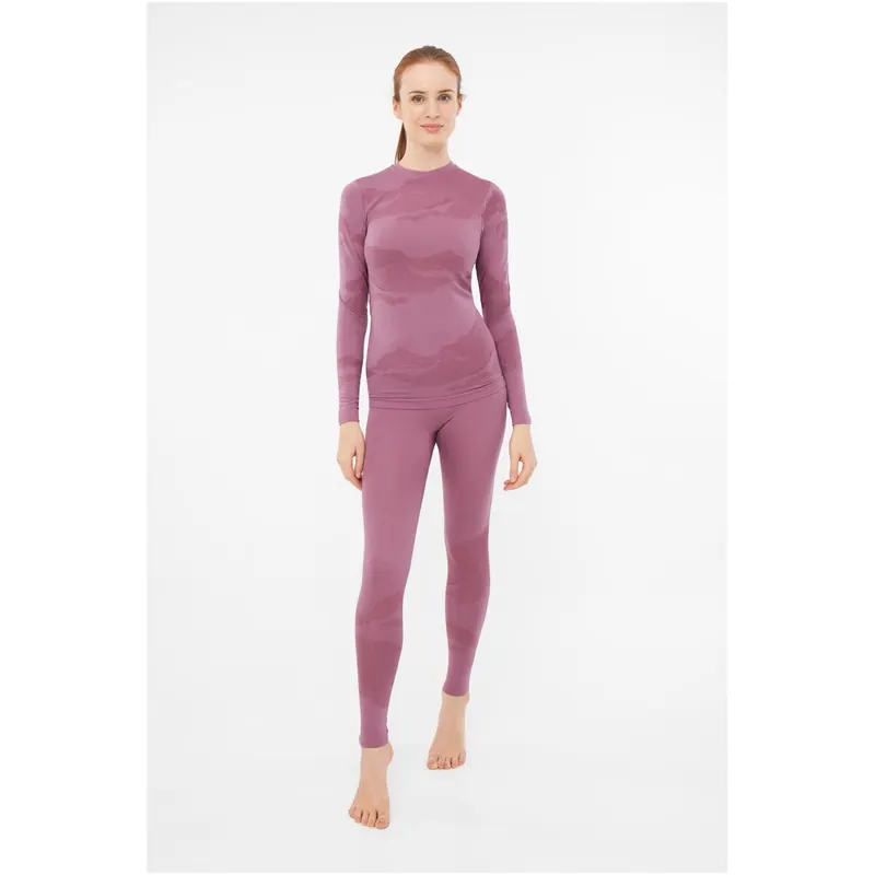 VIKING Bielizna damska Gasher Lady Set Merino różowa (M)