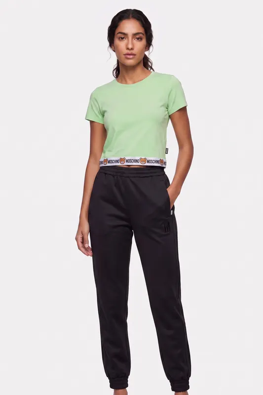 Moschino T-shirt Green Maat: M | Tops Outlet | Dames | Groen