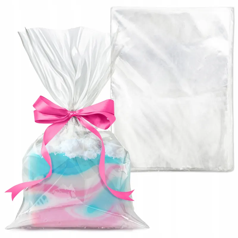 Woreczki Celofanowe Torebki Foliowe 15x20cm Zestaw 100 sztuk