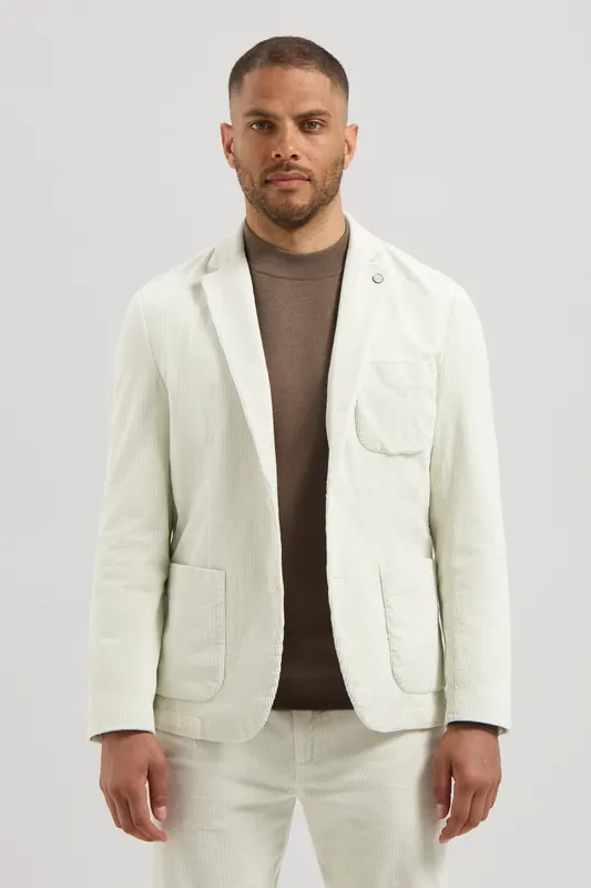 Dstrezzed Ds_rusty Blazer Silver Birch Maat: XXL | Blazers Outlet | Heren | Wit