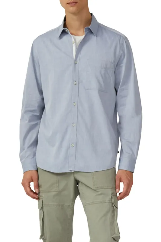 s.Oliver  Hemden Blue Maat: XL | Casual Overhemden Outlet | Heren | Blauw