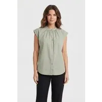 Knitted Kendra Blouse Green Tea Maat: XS | Blouses Outlet | Dames | Groen
