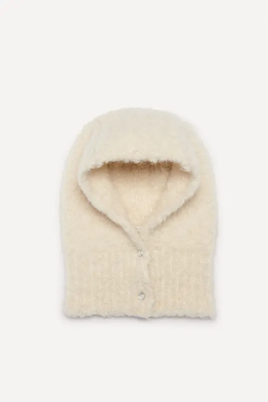 BA&SH Knit Cap Ecru Maat: OS | Hoeden Outlet | Dames | Ecru