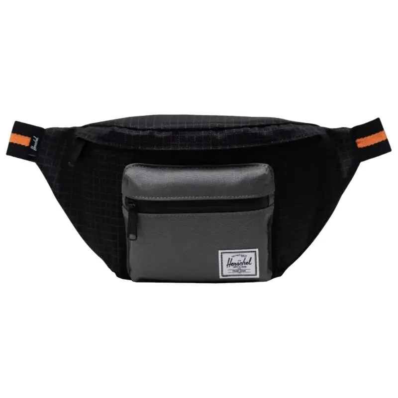 Herschel Seventeen Waist Bag 10017-05722, Unisex, Czarne, nerki, poliester, rozmiar: One size
