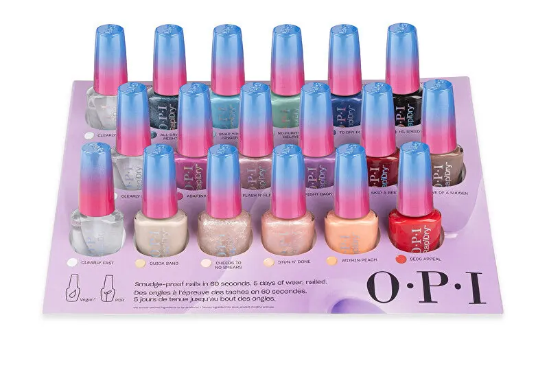 Opi Zestaw lakierów Rapidry 18 sztuk